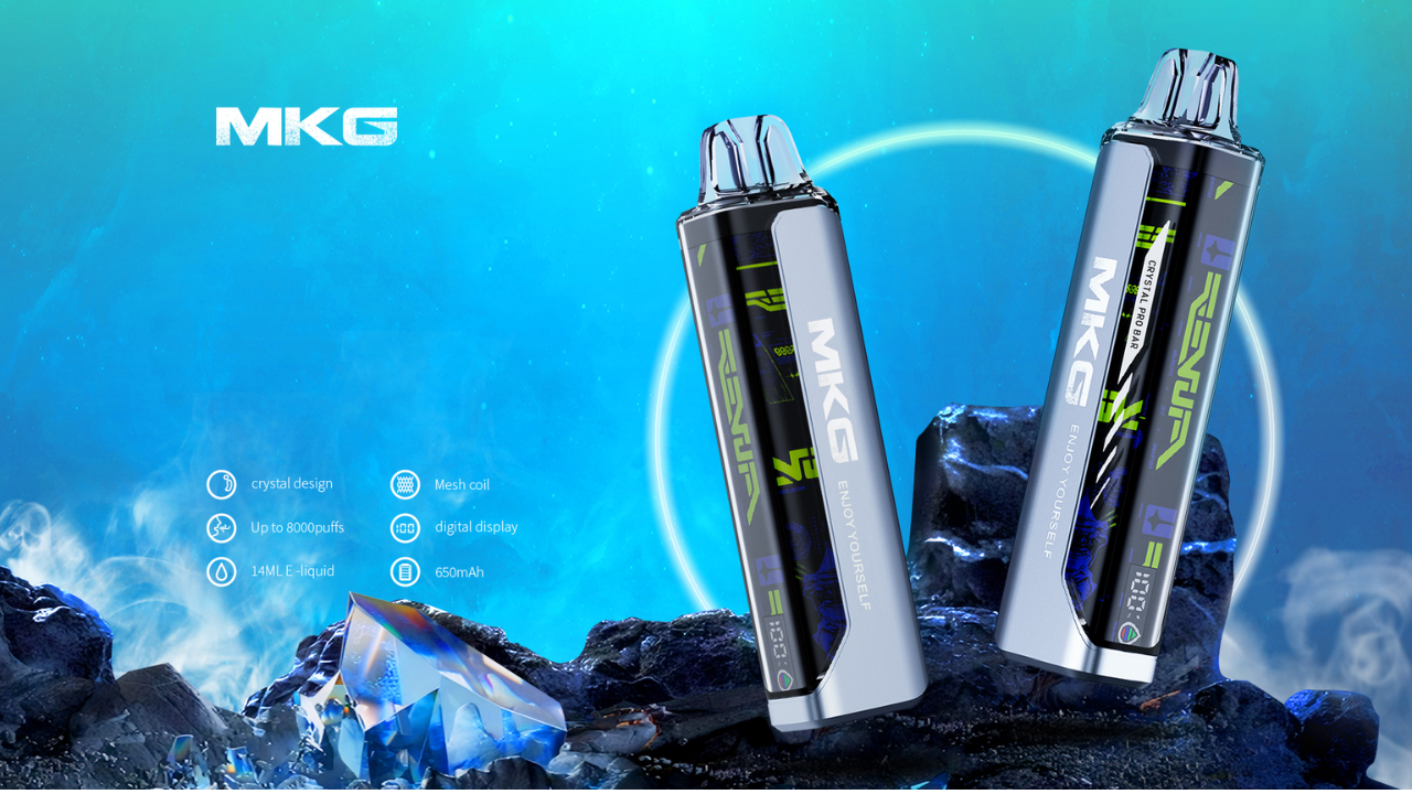 MKG Crystal Vape Pen: A Burst of Fruity Bliss in Every Puff